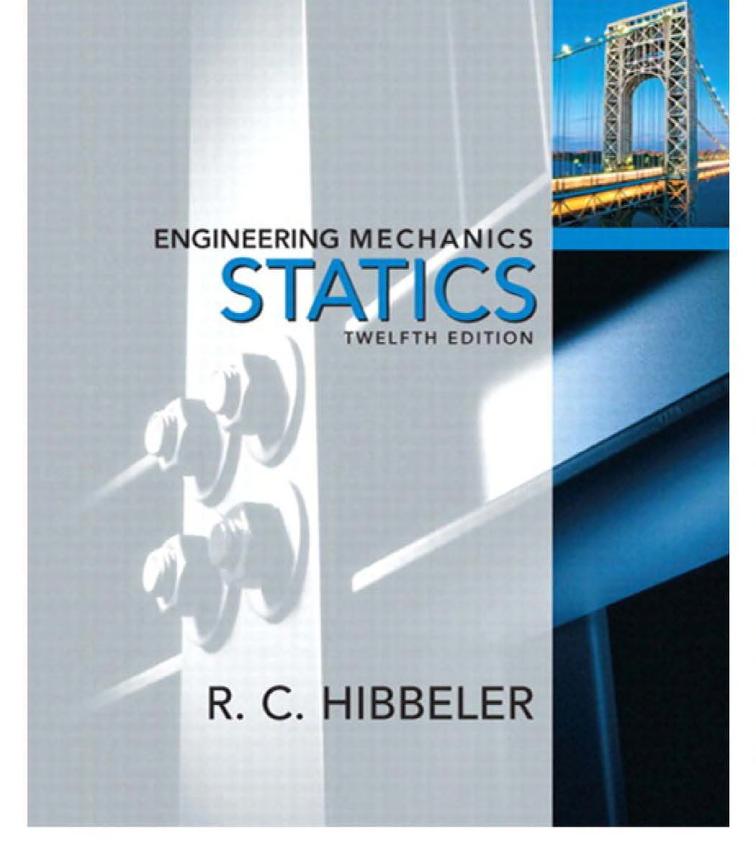 كتاب ستاتيكا Engineering Mechanics Statics الهندسة الصناعية