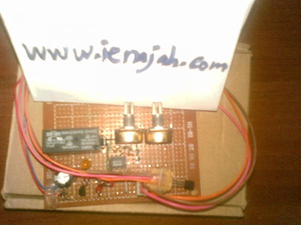 مشروع القياسات measurement بعنوان Electronic Temperature sensor